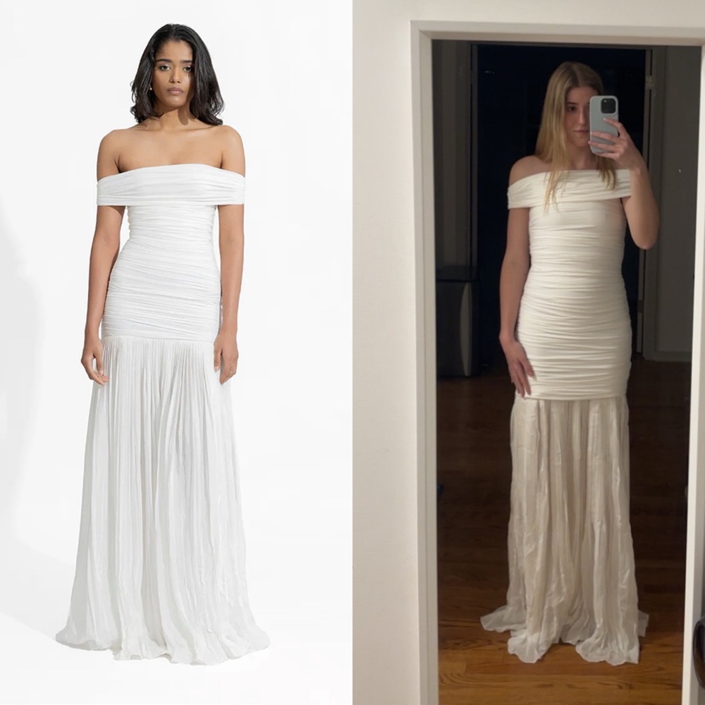 DEME BY GABRIELLA
MARIA WHITE MAXI DRESS